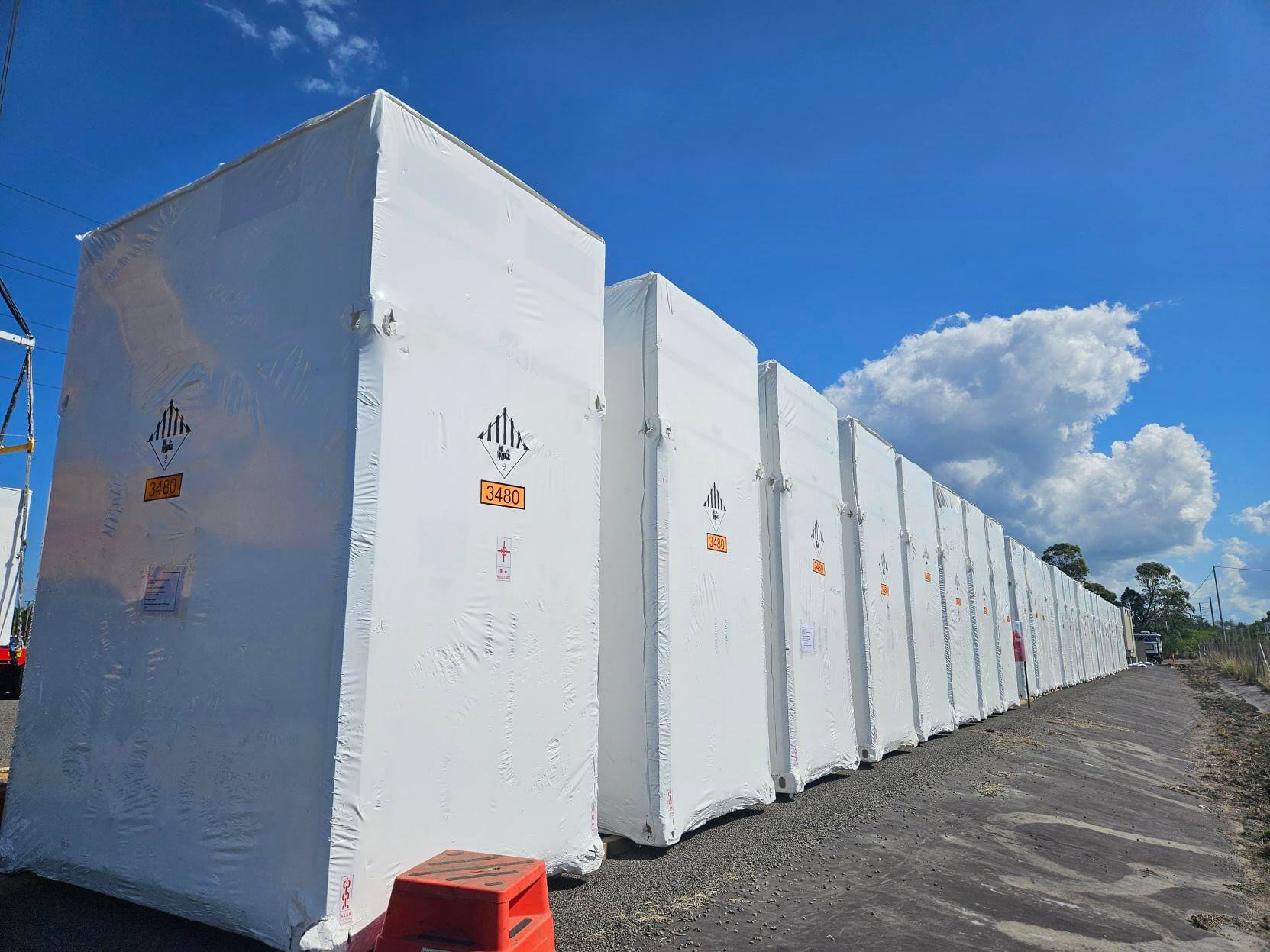 Battery units for the Waratah Super Battery