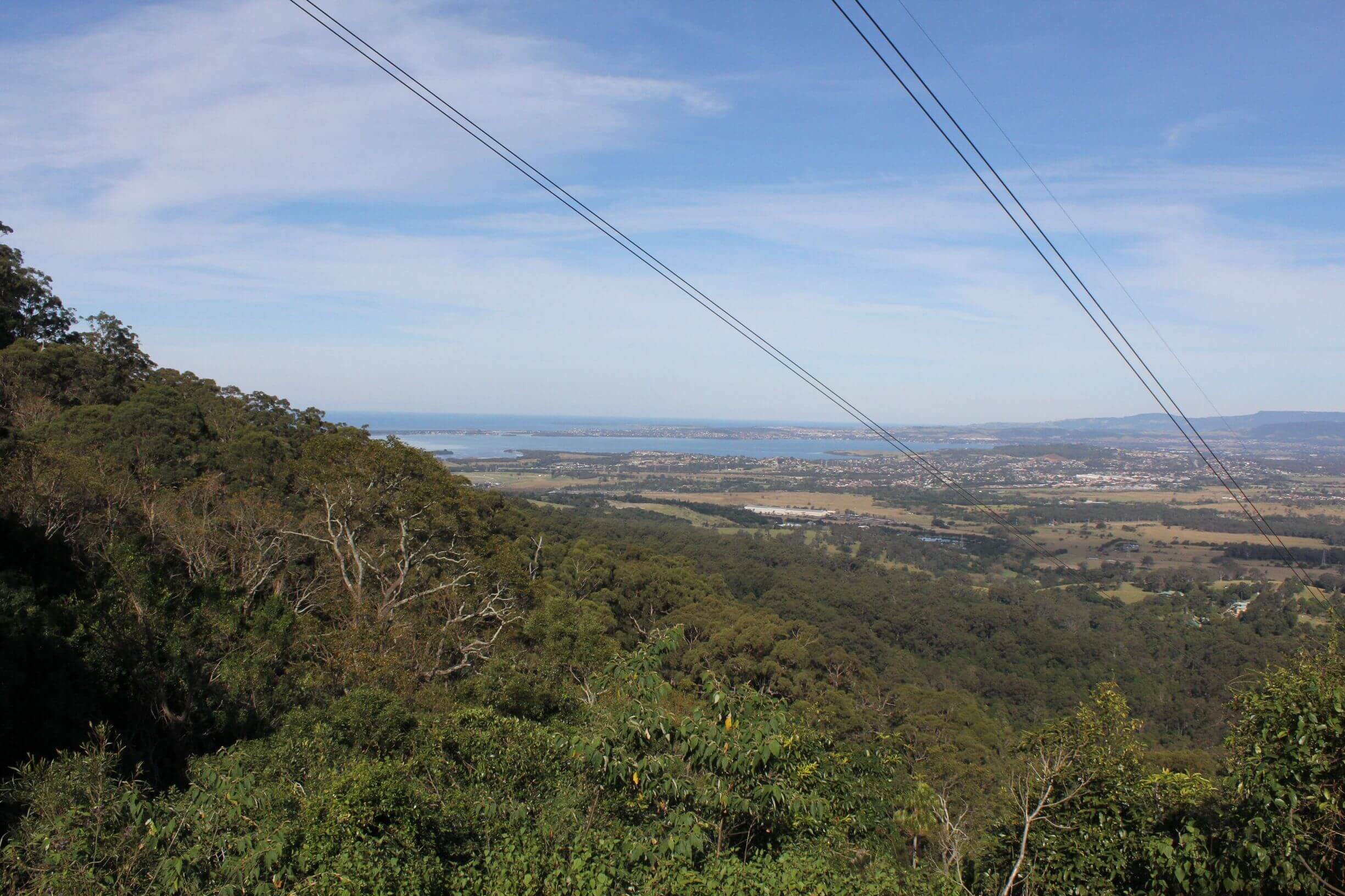 Power lines in Illawarra