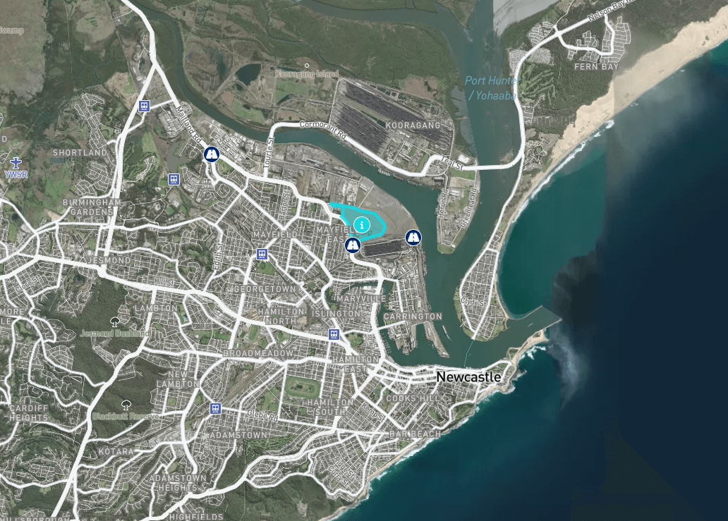 Newcastle Logistics Precinct interactive map