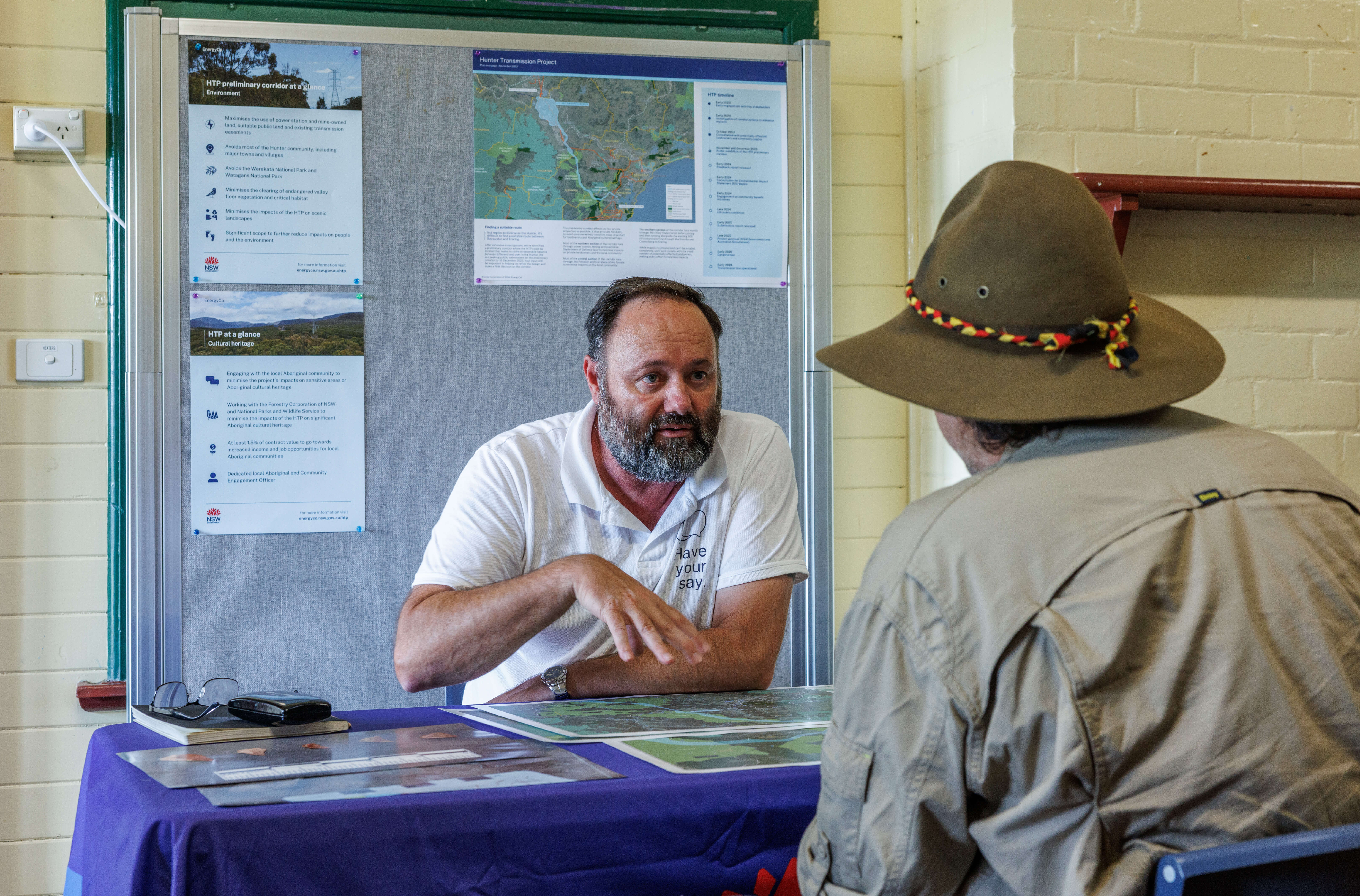 Hunter Transmision Project Millfield Community Engagement