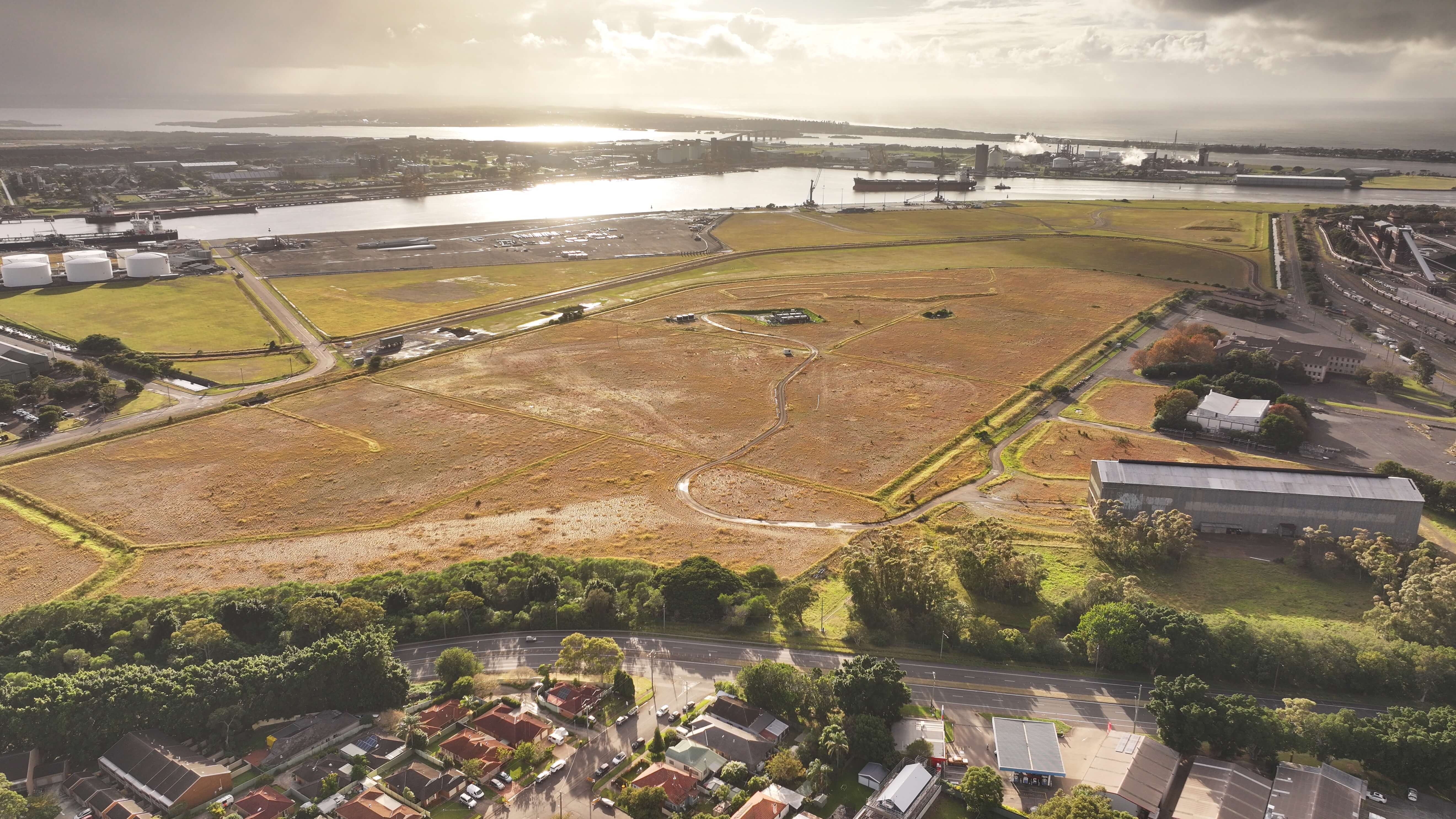 Newcastle Logistics Precinct - Aerial photo