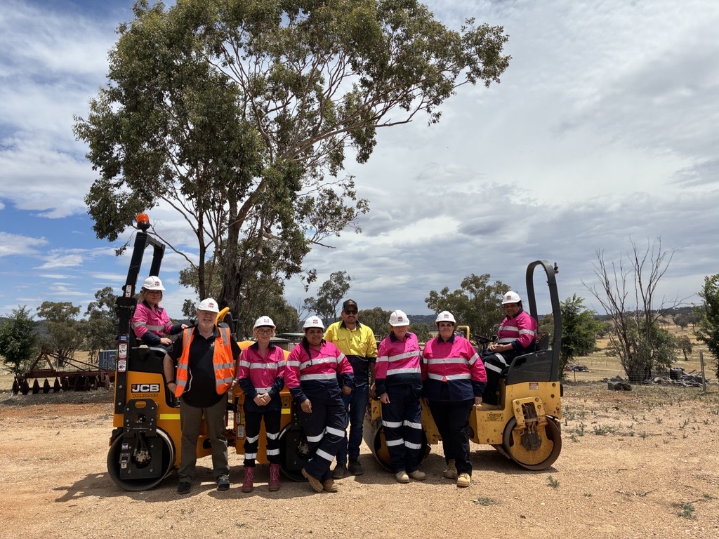 Central-West Orana REZ women in construction program graduation