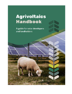 Agrivoltaics Handbook cover
